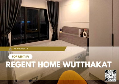 Condos for rent : For Rent ✨ Regent Home Wutthakat ✨ Fully furnished and equipped with appliances, near BTS Wutthakat.