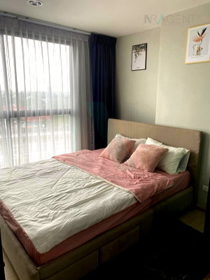 คอนโดให้เช่า : ให้เช่าคอนโด ไรส์ พระราม 9 อาคาร C ชั้น 8 1 ห้องนอน ขนาด 26.00 ตรม ใกล้ ตลาดเอกรินทร์