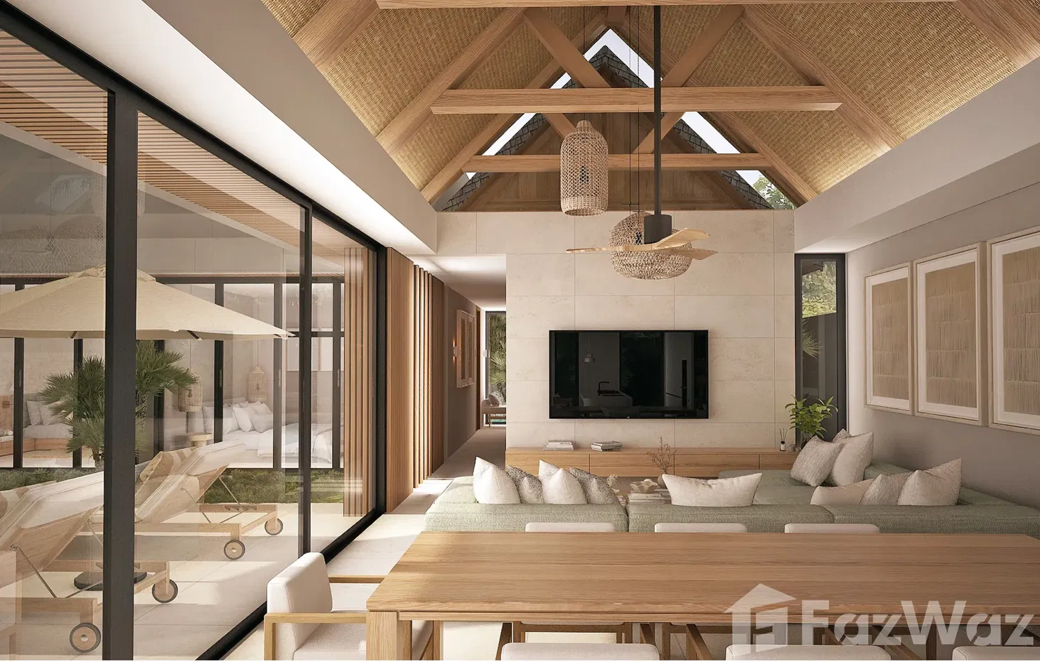 รูป ขาย วิลล่า 3 ห้องนอน ใน บ่อผุด, สุราษฎร์ธานี 5551014 - รูปที่ 8/15