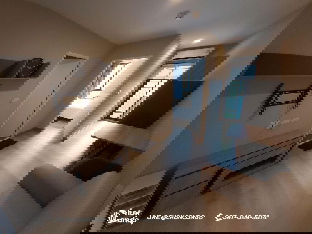 รูป Indeed Condo Amata ชั้น5 ตึกA  -----------------------Tel 097-049-5874 (Line: @choncondo มี@ด้วย) - รูปที่ 1/13