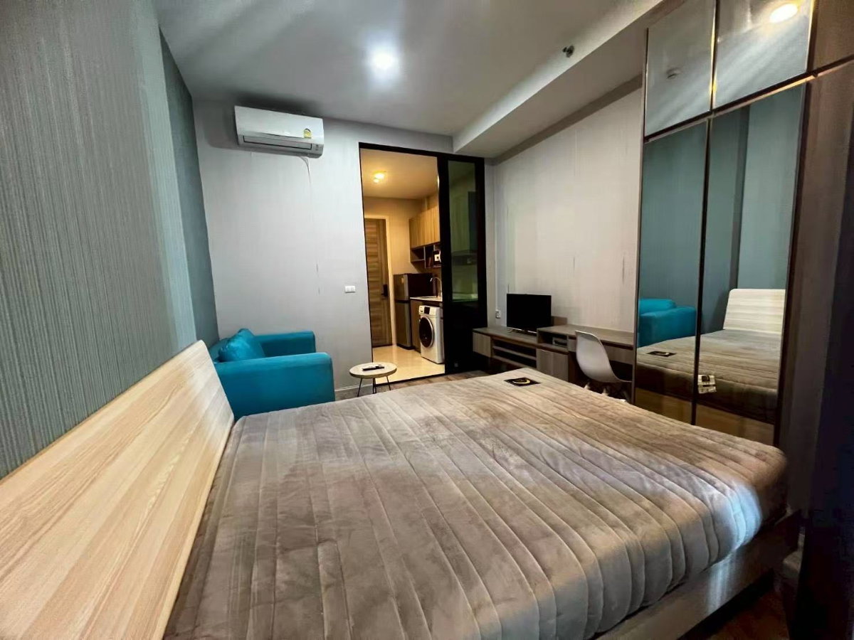 รูป 🔥 หลุดจอง! ให้เช่า Knightsbridge รามคำแหง ชั้น 19 วิวสวย เฟอร์ครบ พร้อมอยู่ทันที เพียง 9,500.- ‼️ - รูปที่ 4/8