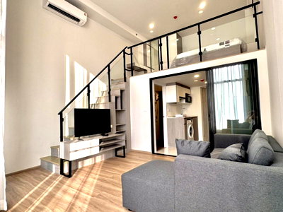 Condos for rent MRT Phra Nang klao Bridge : Code: KJ4202  for rent Origin Plug & Play Nonthaburi Station // Line ID: @kjcondo (with @) //