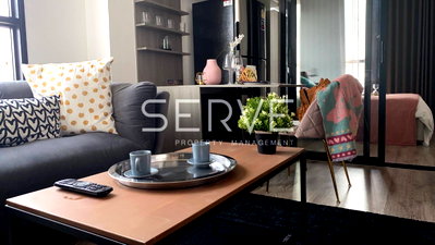 Condos for rent : 🔥1 Bed with partition in Onnut Area High Fl. 30+ Close to BTS On Nut 650 m. at KnightsBridge Prime Onnut Condo / For Rent