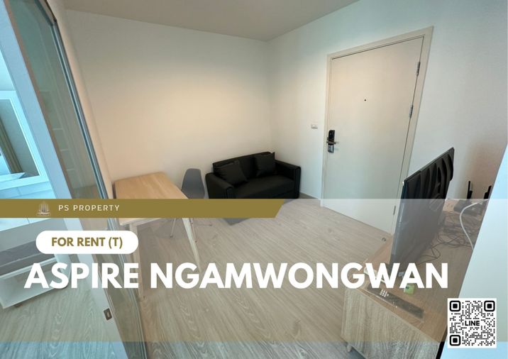 For rent 📍 Aspire Ngamwongwan 📍 Fully furnished with appliances. Near The Mall Ngamwongwan.