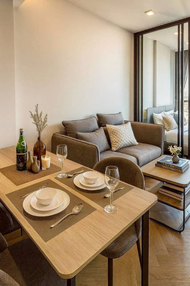 picture Chapter Chula Samyan【𝐑𝐄𝐍𝐓】🔥Warm-toned, simple, fully functional, and comfortable room!🔥 Contact Line ID: @hacondo - 4/10