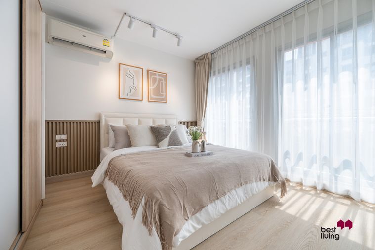 ขายคอนโดทำเลเกษตรนวมินทร์ ห้องมุม เป็นส่วนตัว