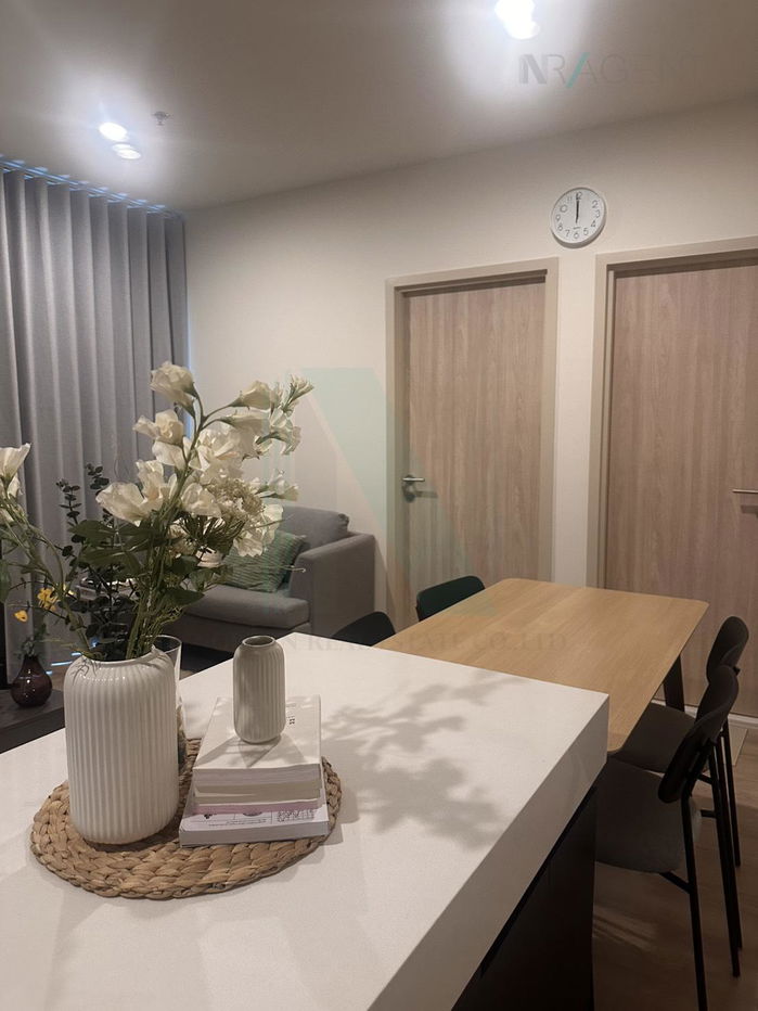 รูป 🚩 ให้เช่าคอนโด นิว ดิสทริค อาร์ 9 อาคาร 1 ชั้น 23 2 ห้องนอน ขนาด 40 ตรม ใกล้ MRT พระราม 9 - รูปที่ 3/8