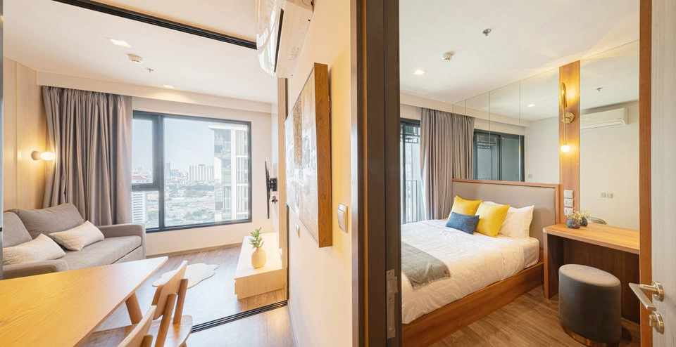 รูป ห้องว่าง✨เช่าคอนโดบางซื่อ จตุจักร✨🛋️🛌💥 ไลฟ์ ลาดพร้าว แวลลีย์  🔴🟢🟡 - รูปที่ 2/16