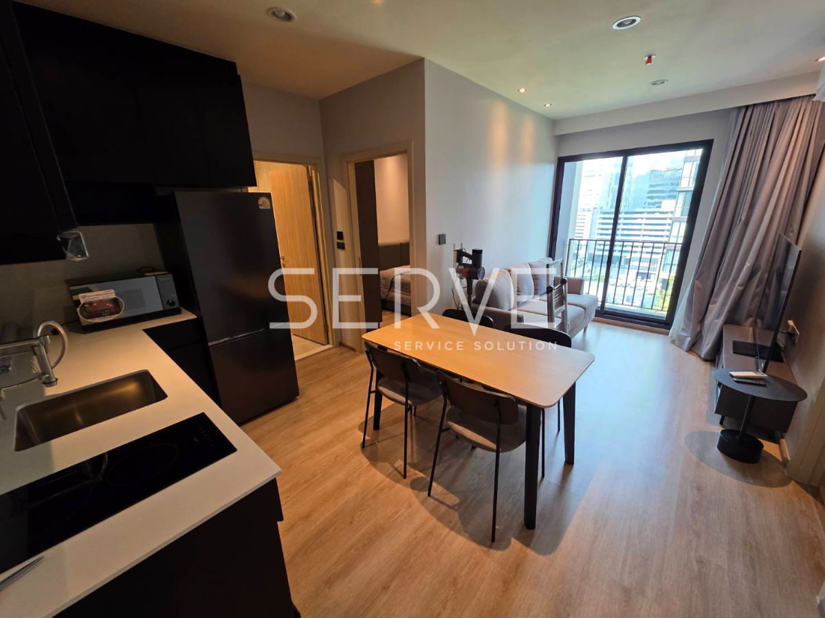 รูป 🔥 35K/Mo ห้องใหม่ 2นอน ไซส์ใหญ่ วิวดี เฟอร์จัดเต็ม คอนโดใหม่ ทำเลดีๆเดินทางง่าย ใกล้ MRT พระราม 9, Central พระราม 9  @  NUE District R9 - รูปที่ 2/8