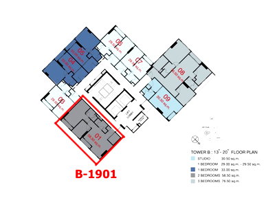 คอนโด ช่างชุ่ย : ⭐⭐ขายดาวน์คอนโด Place 168 Pinklao B1901 ขนาด 59 ตร.ม.(2นอน2น้ำ) พร้อมอยู่ต้นปี 2569 TEL.087-499-6664⭐⭐