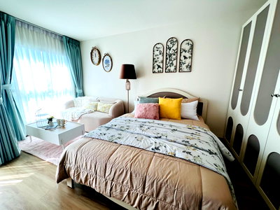 Condos for sale Makro Charan Sanit Wong : Condo for sale: Lumpini Ville Charan-Fai Chai, near Charan 13 Station, fully furnished, ready to move in, size 25.16 sq m.