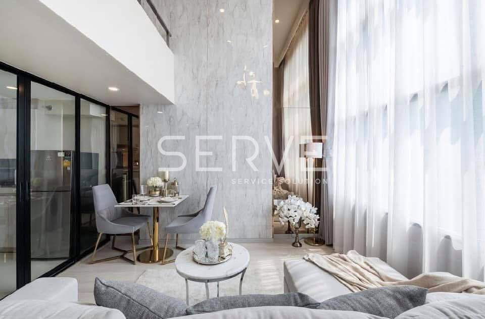 รูป 🔥ดูเพล็กซ์ 1 นอน แต่งสวย Luxury ชั้นสูง 25+ ทำเลดี ใกล้ BTS ช่องนนทรี 600 ม. ที่คอนโด Knightsbridge Prime Sathorn / ให้เช่าคอนโด - รูปที่ 4/9