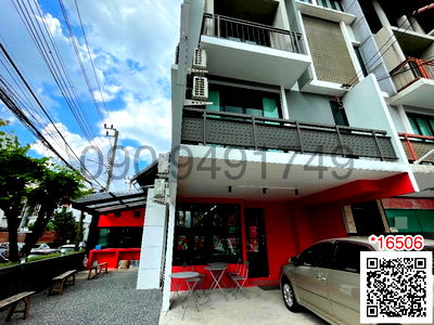 เช่าอาคารพาณิชย์ MRT ศรีนุช : เช่า โฮมออฟฟิศ 4 ชั้น อารียา แมนดารีนา สุขุมวิท 77 ด้านหน้าโครงการ ติดถนนใหญ่อ่อนนุช (ใกล้ซอยอ่อนนุช 39) สามารถจดทะเบียนบริษัทได้