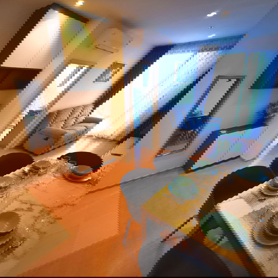 รูป 🐾 เอาใจทาสรักสัตว์! Maru Ekkamai 2 ห้องกว้าง 2 นอน ชั้นสูง วิวปัง เลี้ยงน้องๆ ได้แฮปปี้! - รูปที่ 3/15