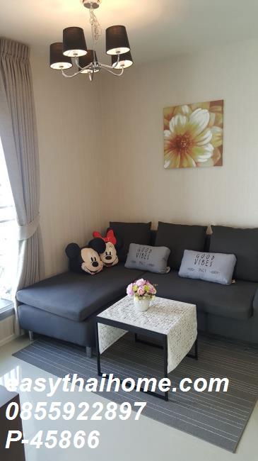 รูป P-45866 2 ห้องนอน วิวเมืองสวย! แอสไพร์ สุขุมวิท 48 ใกล้ BTS 20,000 บาท Line Id: @easythaihome 085-592-2897 - รูปที่ 2/33