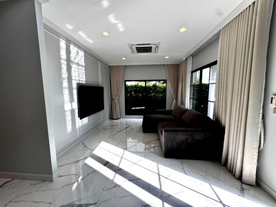 เช่าบ้านเดี่ยว สนามบินสุวรรณภูมิ : 🔸🔷🔶HSP0061 บ้านเดี่ยว เศรษฐสิริ บางนา - สุวรรณภูมิ 📲LINE: @theagentpro 🔶🔷🔸