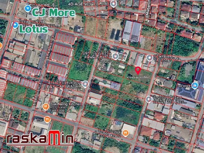 Land for sale, 392 sq wah, Prawet