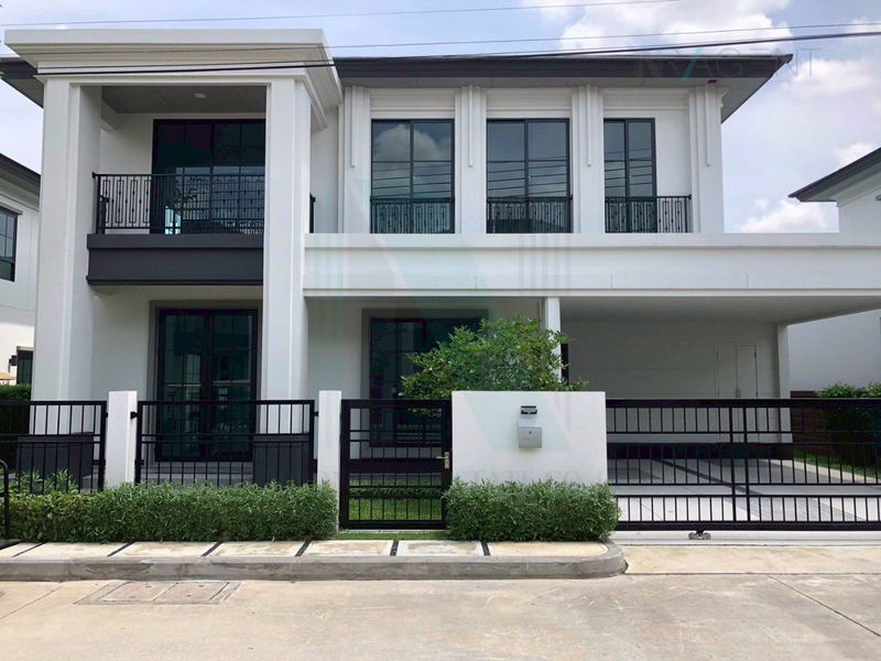 ขายบ้านเดี่ยว : 📌 ขายบ้านเดี่ยว โครงการ เศรษฐสิริ บางนา - สุวรรณภูมิ 2 ชั้น 4 ห้องนอน 5 ห้องน้ำ