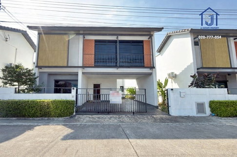 ขายบ้านเดี่ยว 2 ชั้น หมู่บ้านดิ เอ็มเบรส จตุโชติ รามอินทรา ถนนไทยรามัญ ใกล้ทางด่วน,รถไฟฟ้า