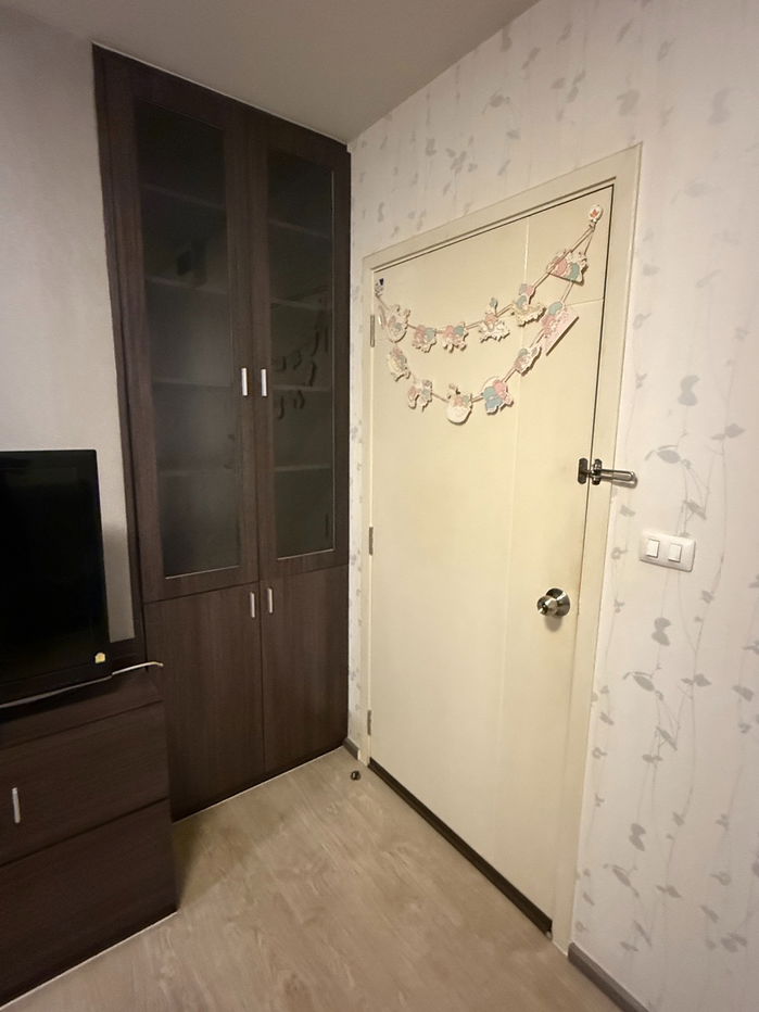 รูป ✨ ห้องใหม่กริบ! เหมือนได้มือหนึ่ง เดอะพ้อยท์ คอนโด ชั้น 6 วิวสวนสวย 🌳 บิวท์อินครบ หิ้วกระเป๋าเข้าอยู่ได้เลย แถมเครื่องใช้ไฟฟ้าเพียบ! - รูปที่ 3/22