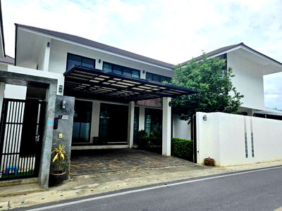 บ้านเดี่ยว เชียงใหม่ : ขายบ้านโมเดิร์นพร้อมเฟอร์ หิ้วกระเป๋าเข้าอยู่ได้เลย ใกล้แยกแม่เหียะ อ.เมืองเชียงใหม่ (H347) T.0946511456