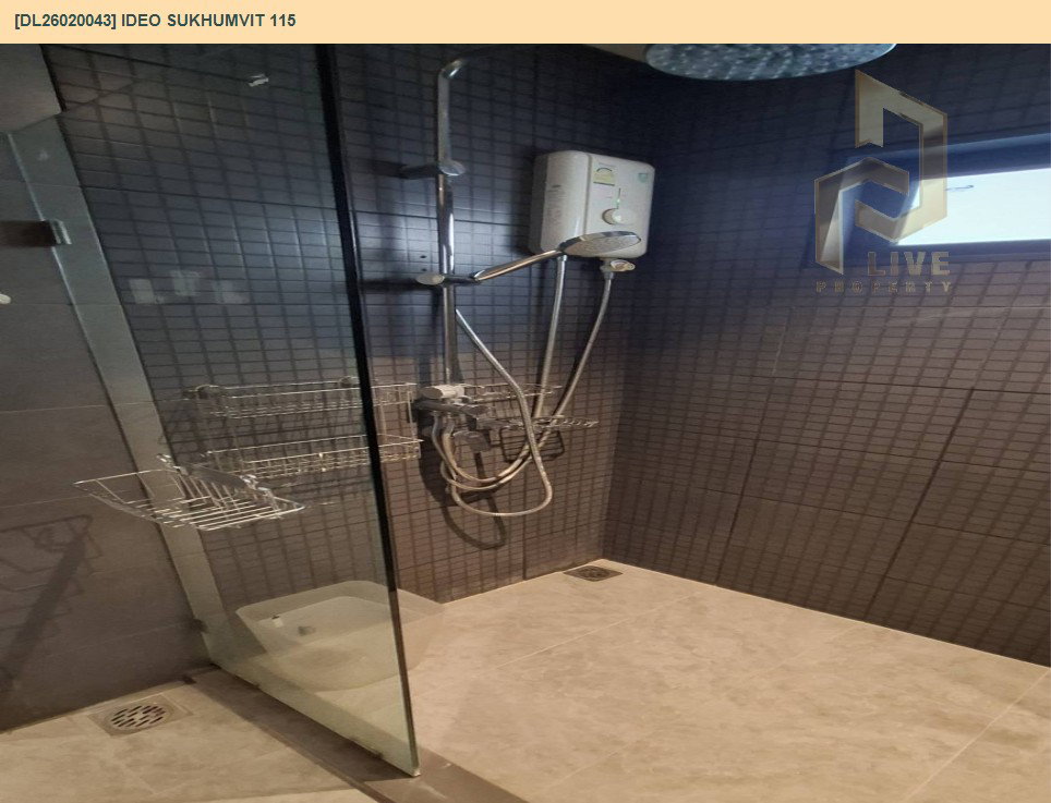 รูป DL26020043 ให้เช่าคอนโด ไอดีโอ สุขุมวิท 115 (IDEO Sukhumvit 115 ) ใกล้ BTS ปู่เจ้า พร้อมเข้าอยู่ โทรด่วน 0653619502 LineID @952jdxxk - รูปที่ 11/17