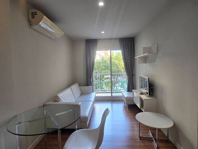 ให้เช่า🚝 We condo เอกมัย-รามอินทรา เฟอร์ฯ ครบ ราคาดี วิวสระ (ใกล้ MRTสายสีชมพู)📱Line: @promptcondo