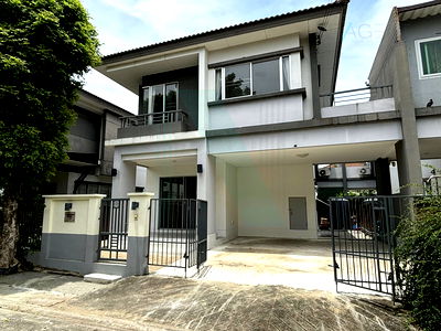 บ้านเดี่ยว ฉะเชิงเทรา : 📌 ขายบ้านแฝด โครงการ เอโทล บาหลี บีช มอเตอร์เวย์-ลาดกระบัง 2 ชั้น 3 ห้องนอน 2 ห้องน้ำ