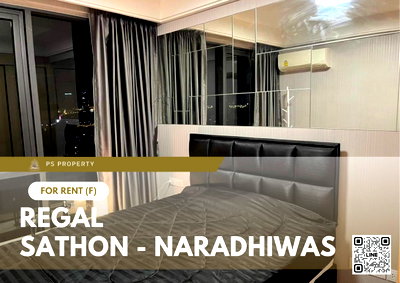 Condos for rent : For Rent 🔥 Regal Sathon - Naradhiwas 🔥 Fully furnished and equipped with appliances. Near BTS Chong Nonsi.