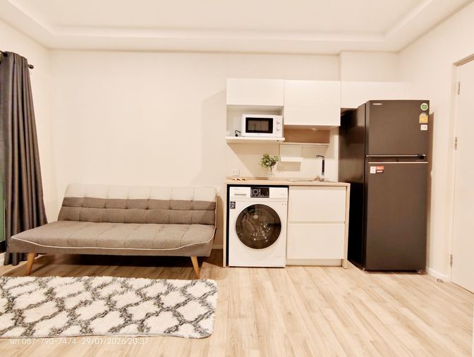 1-bed condo for sale, 27.3 sqm, Ease 2 Rama 2