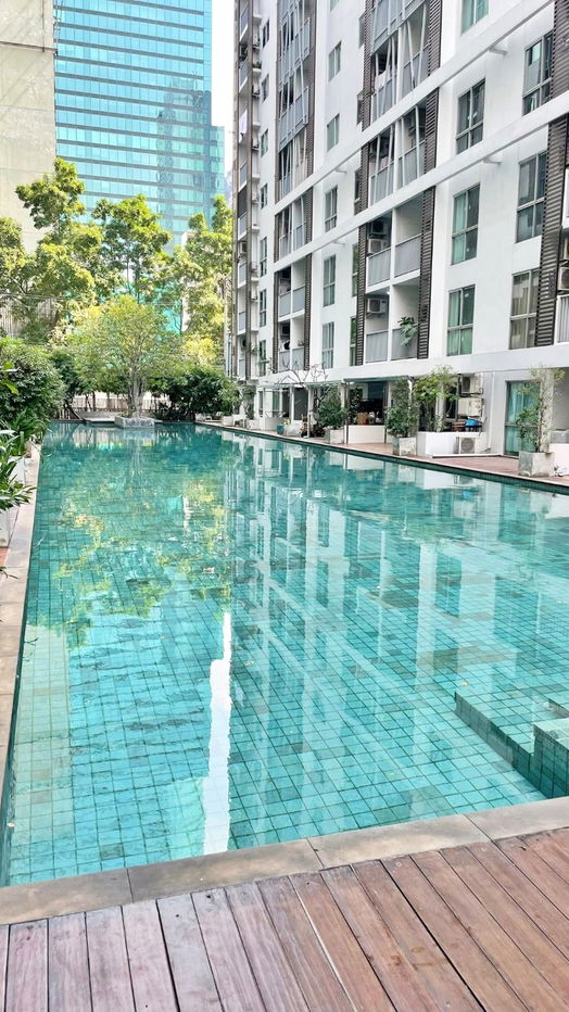 รูป ขายราคาดีสุดในโครงการ A Space Asoke-Ratchada 35 ตรม. 1 นอน เพียง 2.1 ลบ. เฟอร์ครบ MRT พระราม 9  - รูปที่ 11/14