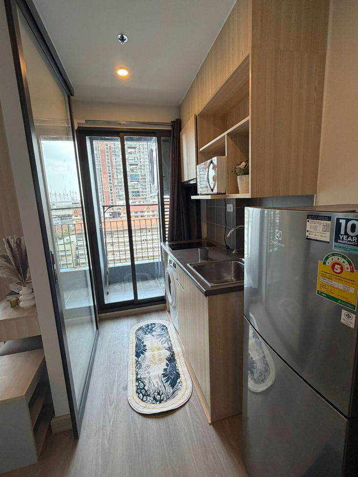 รูป ไอดีโอ โอทู Studio ชั้น 9 ตึก C ขนาด 27 ตร.ม เช่า 11,000 บาท/เดือน Ready to move in - รูปที่ 3/12