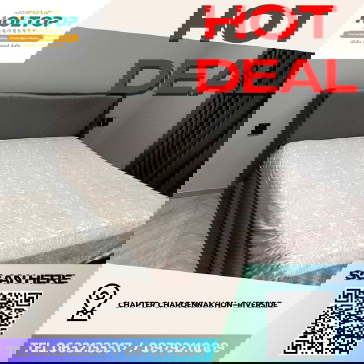 รูป #Z4461💥 030269 🔥ให้เช่าคอนโด Chapter Charoennakhon–Riverside - รูปที่ 1/7