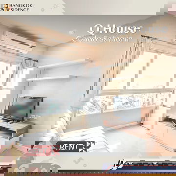  Q House Sathorn 💛 ห้องสวยพร้อมเฟอร์ครบครัน 🛋️ใกล้ BTS กรุงธนบุรี 