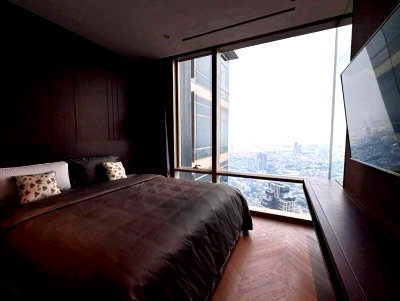 Condos for rent : Four Seasons Private Residences Bangkok | Luxurious condo in the Charoen Krung area, on the Chao Phraya River, fully furnished. #CO