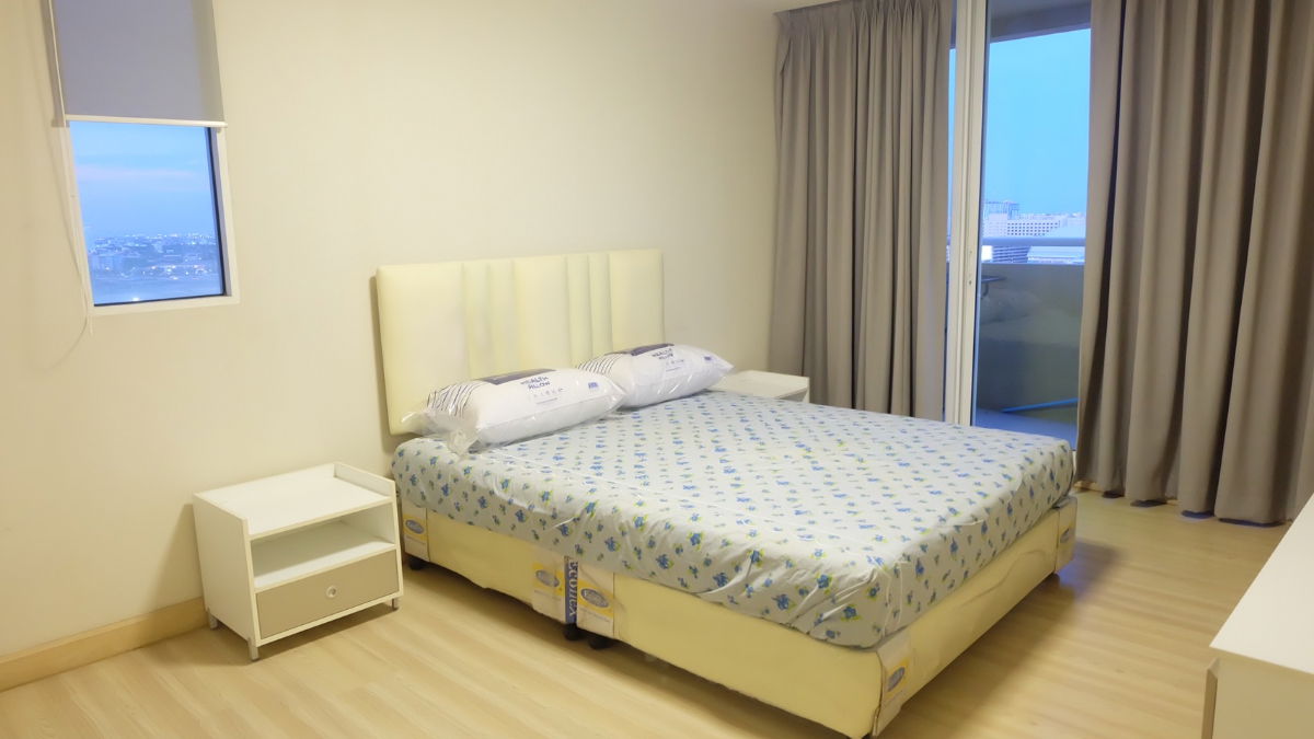 รูป ให้เช่าห้อง 2 ห้องนอน ขนาด 50.4 ตร.ม ชั้น 18  ตึกเอ  วิวทิศตะวันออก ห้องสวย เฟอร์ครบ  เอ็มโซไซตี้คอนโดเมืองทองธานี ราคาเช่า 11,000/เดือน  - รูปที่ 5/20