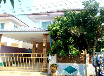 บ้านเดี่ยว ม.เทคโนโลยีมหานคร : K01401 ขายบ้านแฝด นนทวีวิลล์5 แขวงหนองจอก เขตหนองจอก