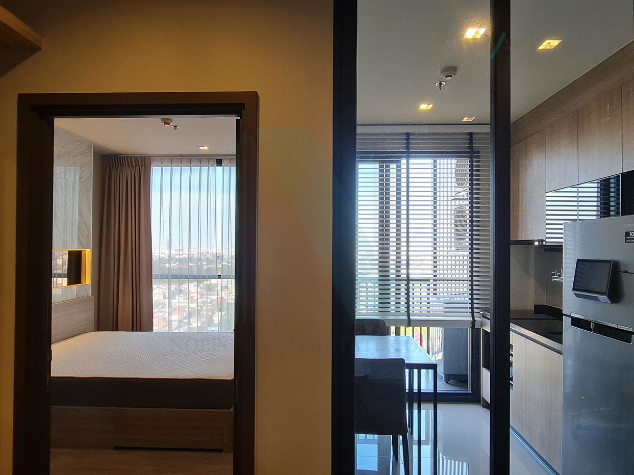 รูป 🚩 ให้เช่าคอนโด เดอะ ไลน์ วงศ์สว่าง อาคาร 1 ชั้น 22 1 ห้องนอน ขนาด 32 ตรม ใกล้ Big C วงศ์สว่าง - รูปที่ 2/8