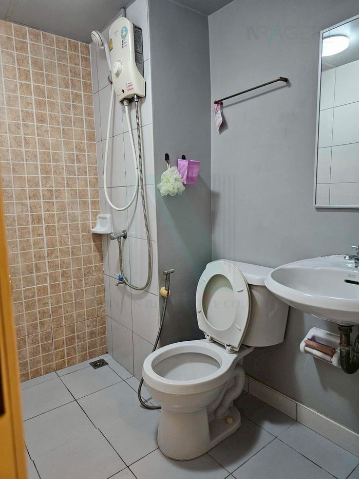 รูป 🔺 ขายคอนโด ลุมพินี คอนโดทาวน์ ร่มเกล้า - สุวรรณภูมิ อาคาร B1 ชั้น 7 สตูดิโอ ขนาด 22 ตรม ใกล้ ใกล้  Airport Link ลาดกระบัง - รูปที่ 8/8