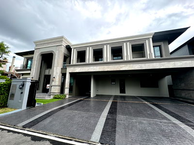 บ้านเดี่ยว ถนนศรีนครินทร์-ร่มเกล้า : ขาย เช่าบ้านเดี่ยวสุดหรู 2 ชั้น แกรนด์บางกอกบูเลอวาร์ด กรุงเทพกรีฑา เลี้ยงสัตว์ได้ ตกแต่งจัดเต็ม คลองสามประเวศ เขตลาดกระบัง