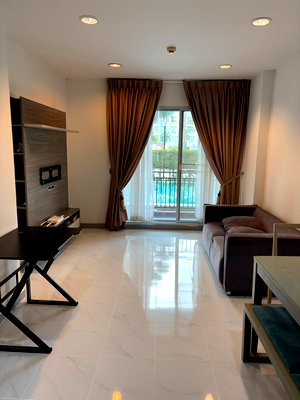 Condos for rent Ramintra Road : Condo for Rent, Chambers Ramintra, near Fashion Island  2 Bedrooms  (Price negotiable)