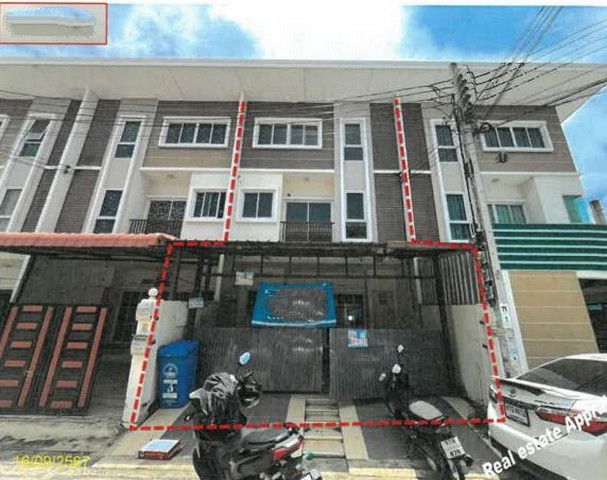 รูป K02743 หมู่บ้าน เดอะเทพา ทาวน์โฮม (เทพารักษ์ กม.25) ตำบลบางเสาธง อำเภอบางเสาธง สมุทรปราการ - รูปที่ 1/8