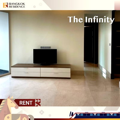 Condos for rent : The Infinity 🌤️ Bright and spacious unit with city view, warm flooring 🌟Near BTS Chongnonsi 