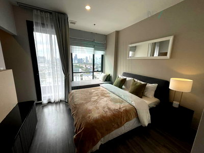 Condos for rent : For Rent Condo IDEO MOBI RANGNAM Building 1, Floor 23,Studio, Room size 28.00 sqm