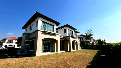 เช่าบ้านเดี่ยว ลำลูกกา ปทุมธานี : [ให้เช่า] บ้านเดี่ยว เรนวูด ปาร์ค - เซรีโน / ใกล้ Robinwoods GolfClub, KIS International School 