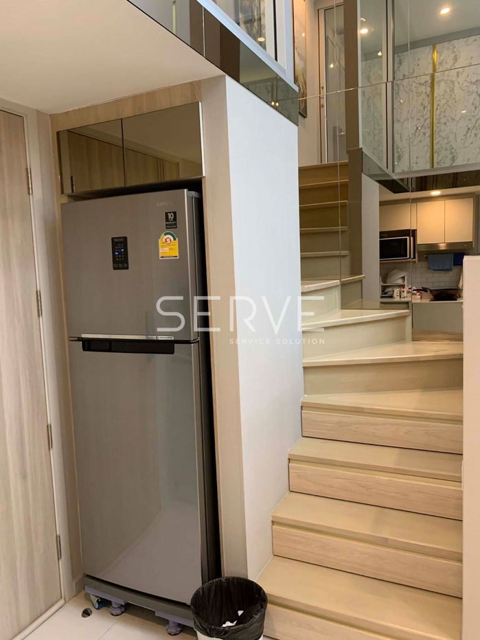 รูป ดูเพล็กซ์ 1 นอน 1 ทำงาน 1 ห้องนั่งเล่น ห้องสวย ชั้นสูง ใกล้ BTS ช่องนนทรี 600 ม. ที่คอนโด Knightsbridge Prime Sathorn / ขายคอนโด - รูปที่ 9/10