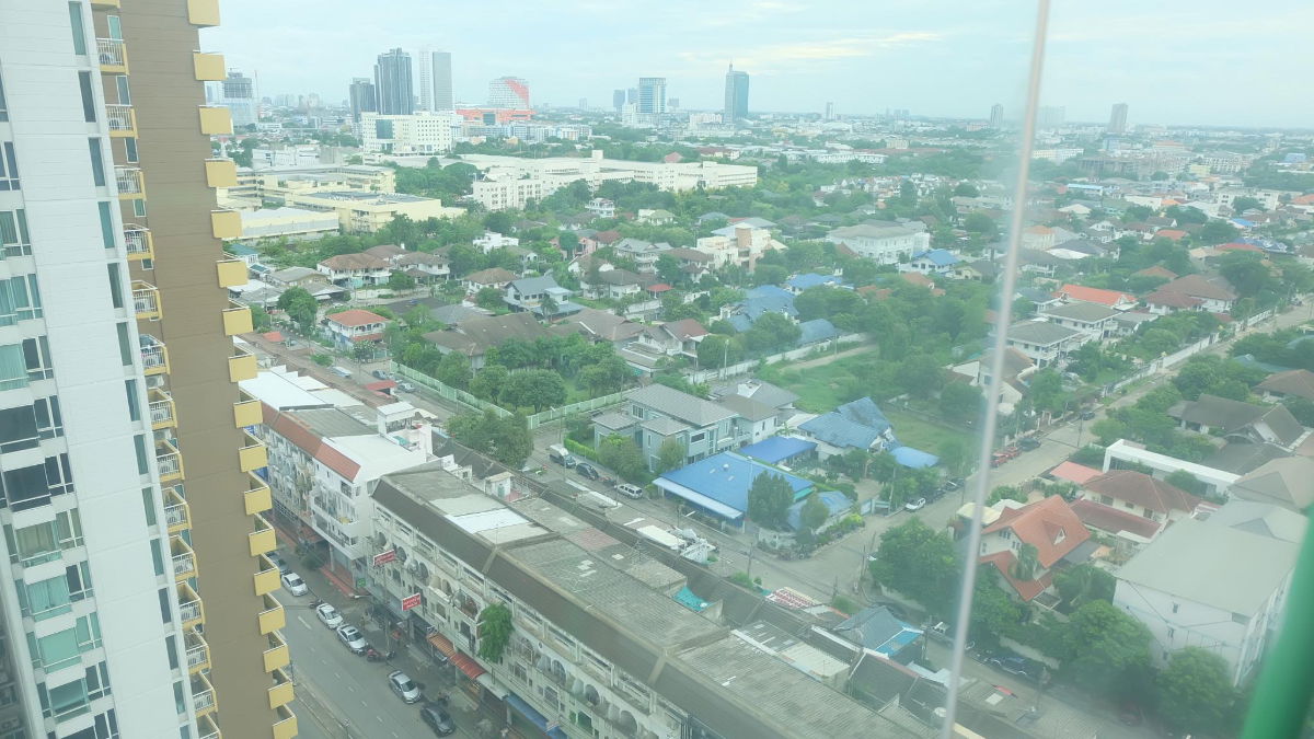 รูป ให้เช่าห้อง 1 นอน ขนาด 29 ตร.ม ชั้น 21 ตึกบี เฟอร์ครบ เอ็มโซไซตี้คอนโดเมืองทองธานี ราคาเช่า 7,000 /เดือน มีเครื่องซักผ้า - รูปที่ 14/19