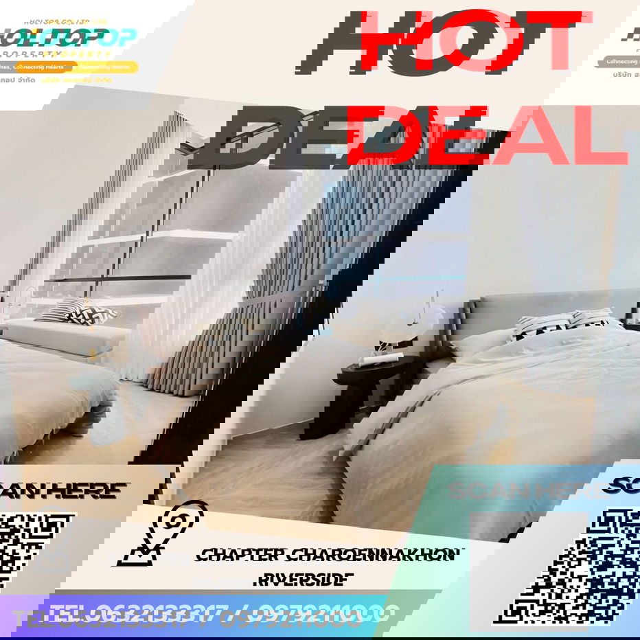 รูป #S5633 ให้เช่า Chapter Charoennakhon Riverside  - รูปที่ 1/7