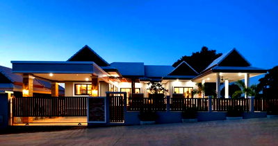 บ้านเดี่ยวให้เช่า : ให้เช่า พูลวิลล่า (Pool Villa) ปราณบุรี หัวหิน สระว่ายน้ำส่วนตัว