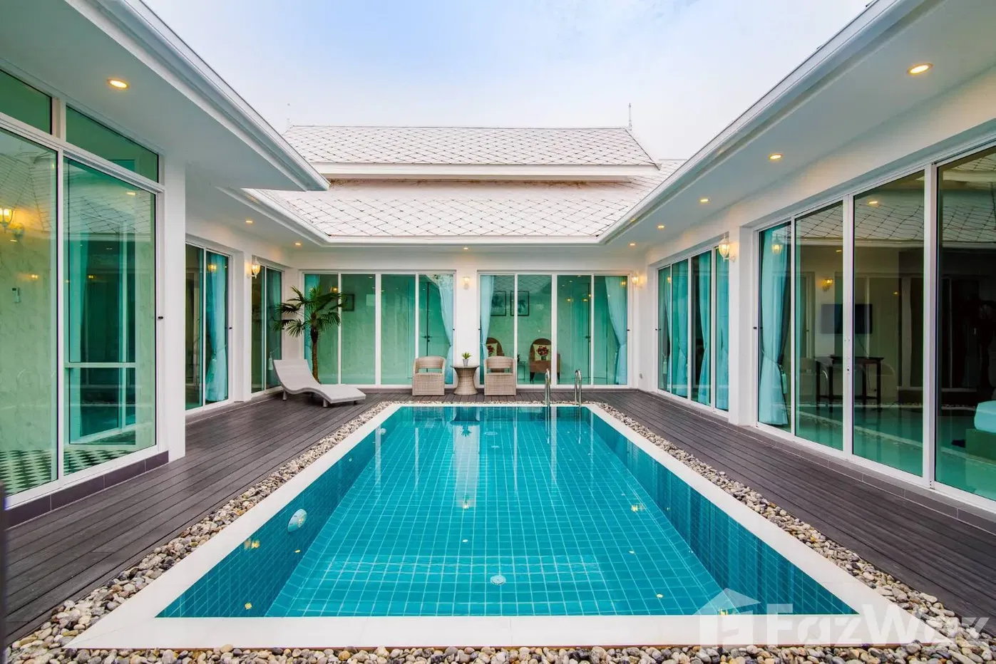 รูป วิลล่าให้เช่า 4 ห้องนอน ในโครงการ มาวิน พูลวิลล่า หัวหิน 5570143 - รูปที่ 5/37